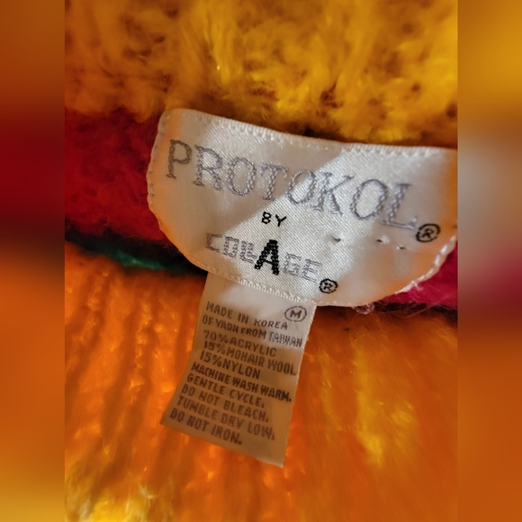 COPY - 80's PROTOKOL RARE SWEATER - Picture 2 of 3